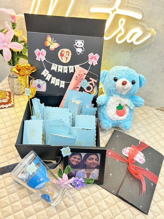 The Ultimate 21st Birthday Blue Hamper