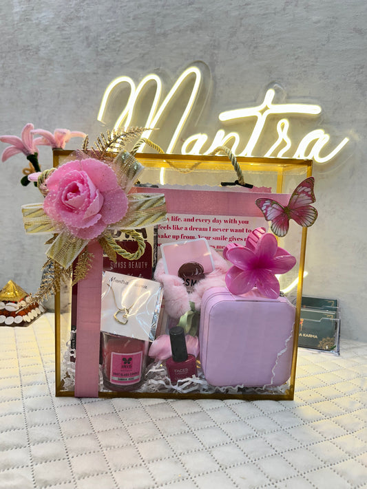 Pink PVC Luxury Gift Hamper