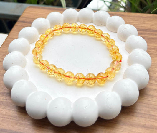 Natural Citrine Bracelet - MANTRA KARMA