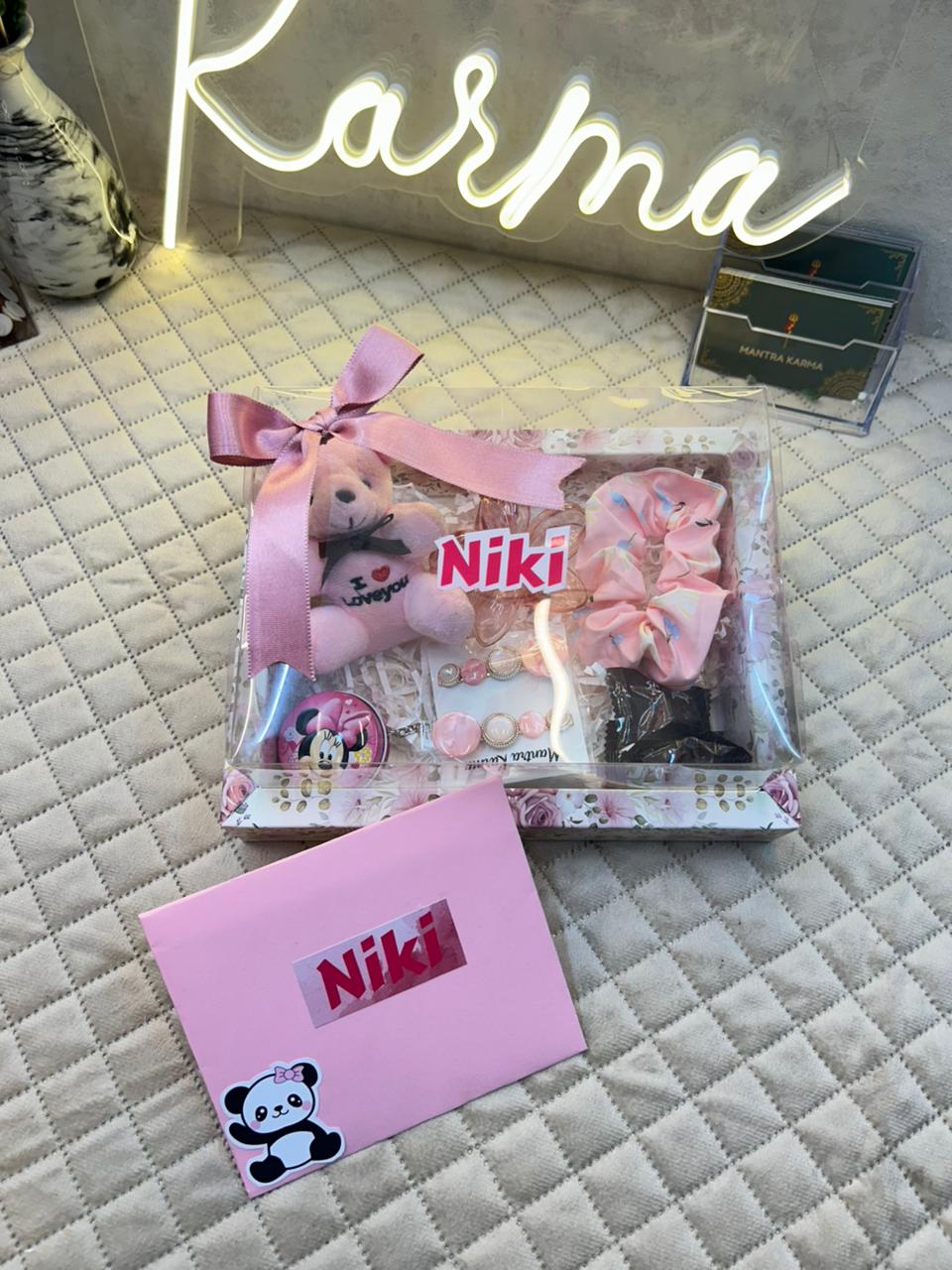 Cute Floral Box Hamper