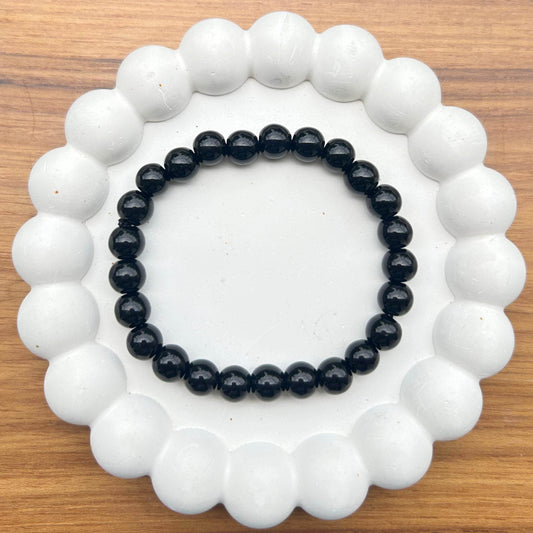 Black Obsidian Bracelet - MANTRA KARMA