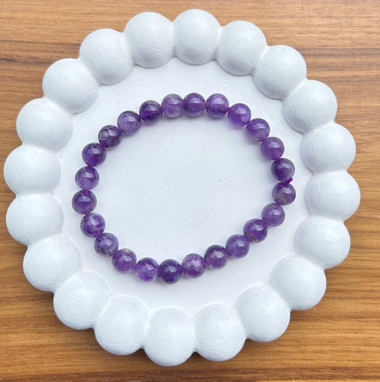 Amethyst Crystal Bracelet