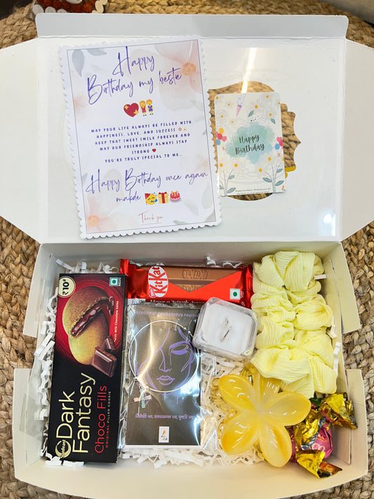 Sunshine Smiles Yellow Floral Hamper