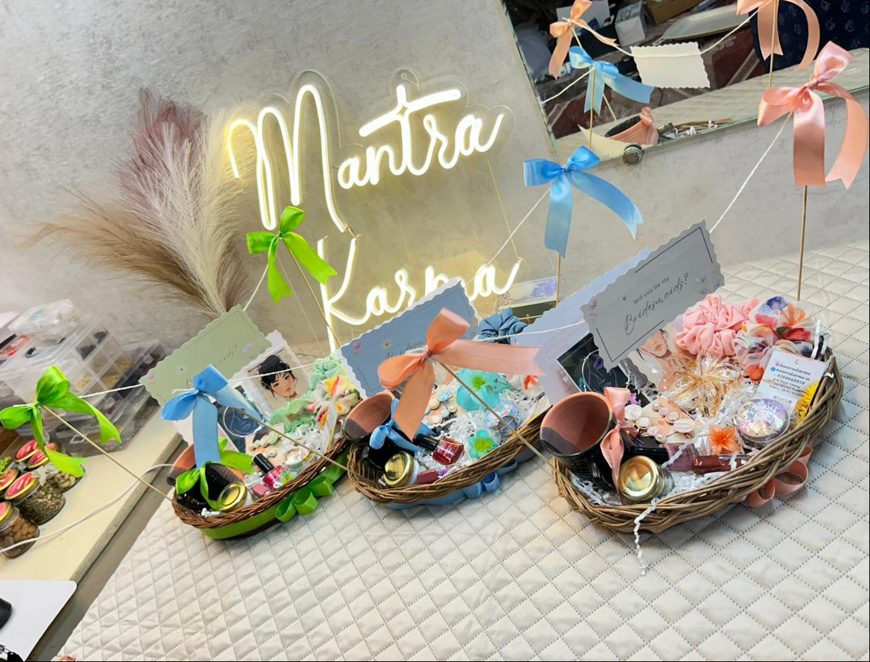 Bridesmaid Celebration Basket Hamper