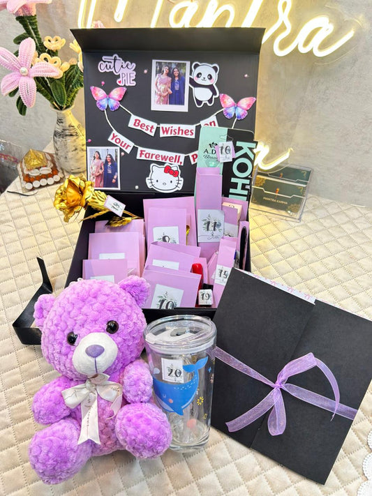 Purple Love 23-Piece Farewell Mega Hamper